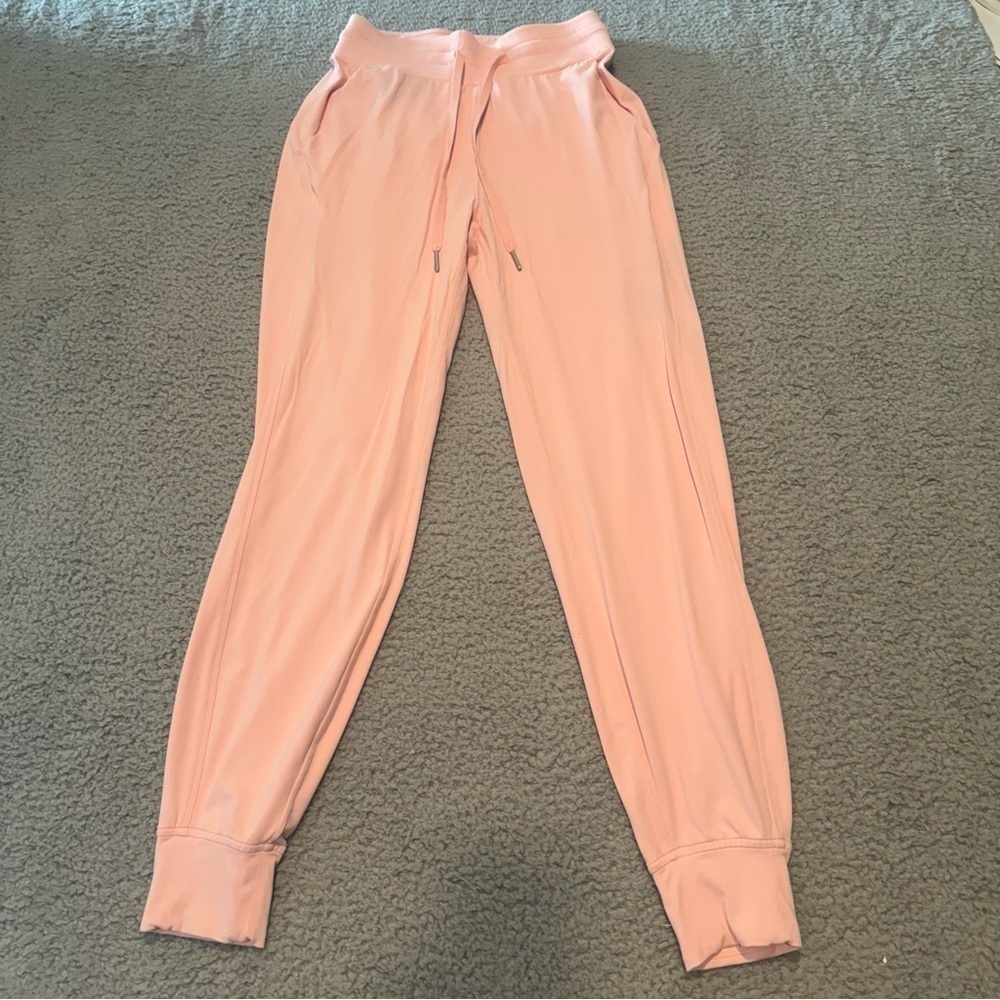 Lululemon Ready to Rulu Classic-Fit High-Rise Jogger *Full Length Dew Pink SZ 2